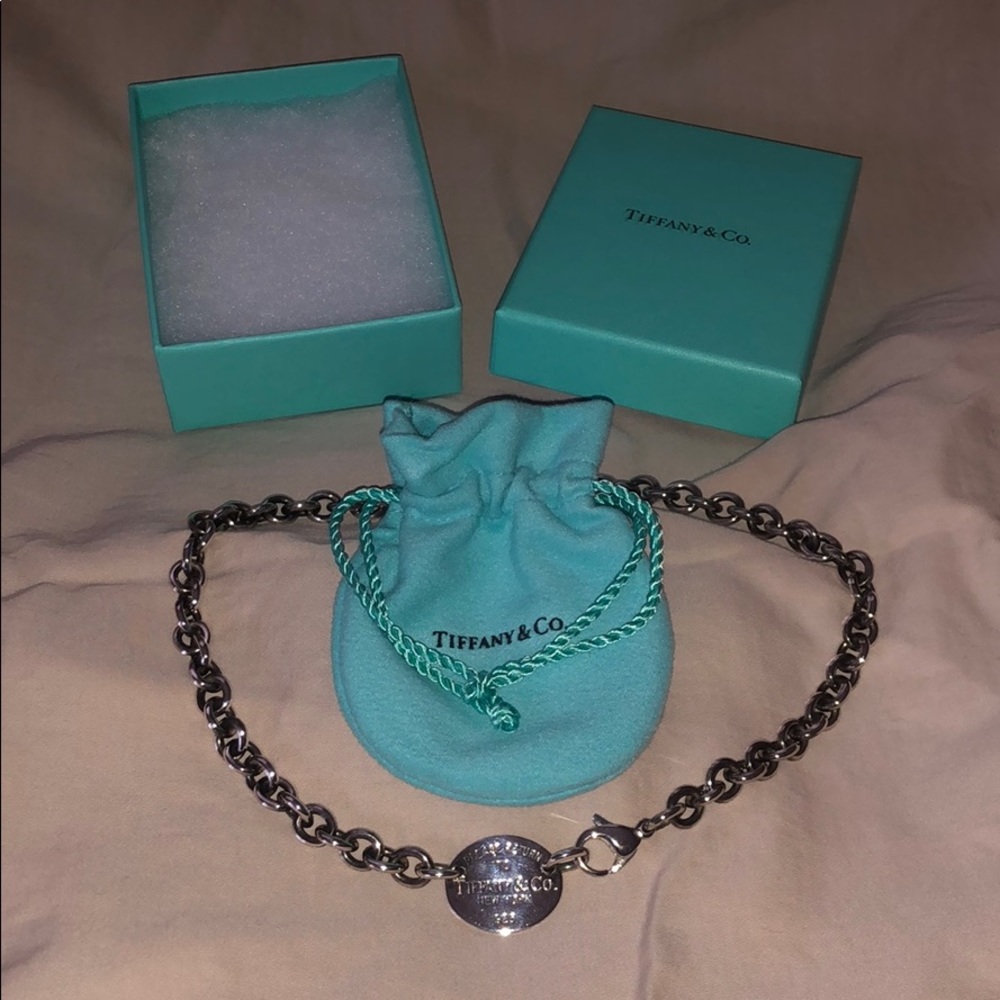 Return to Tiffany tag necklace